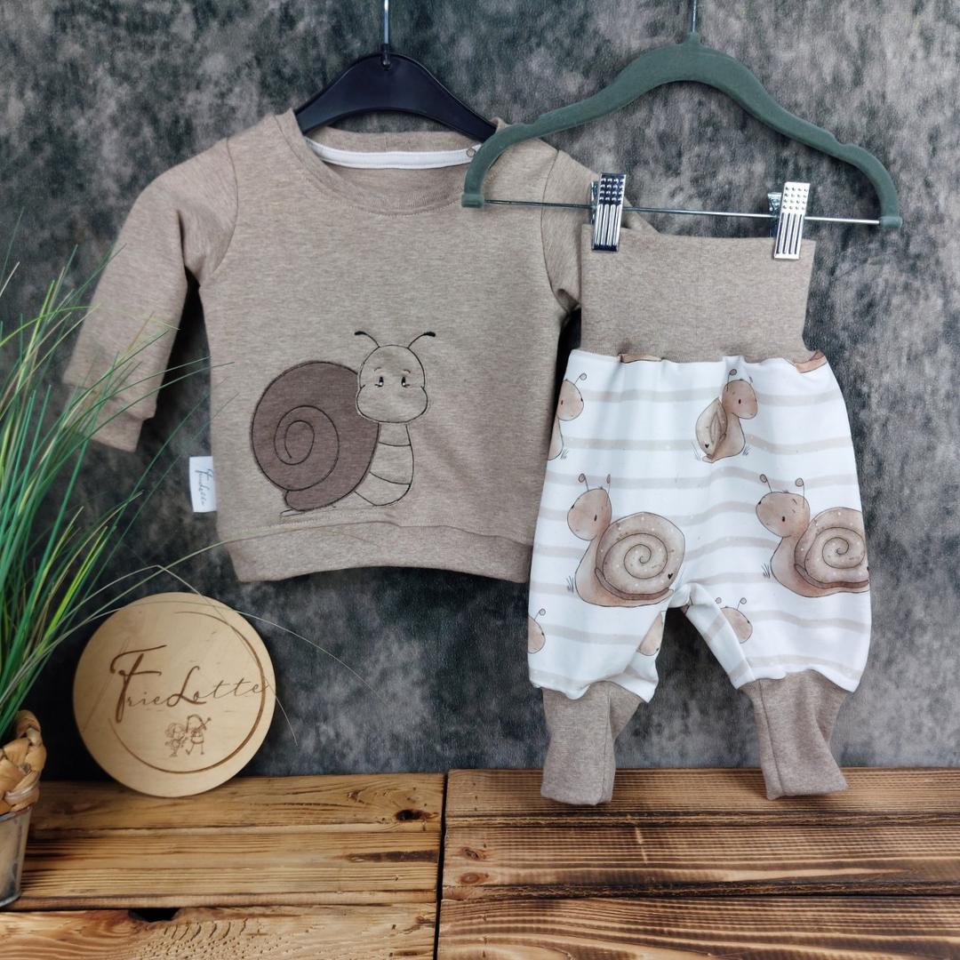 Set Sweater und Mitwachshose