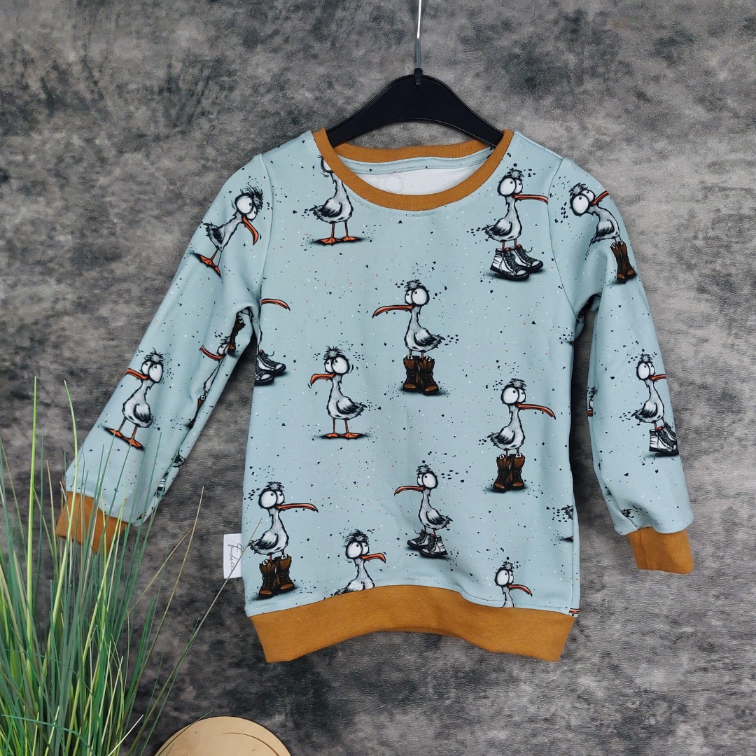 Sweater Möwen Gr. 104