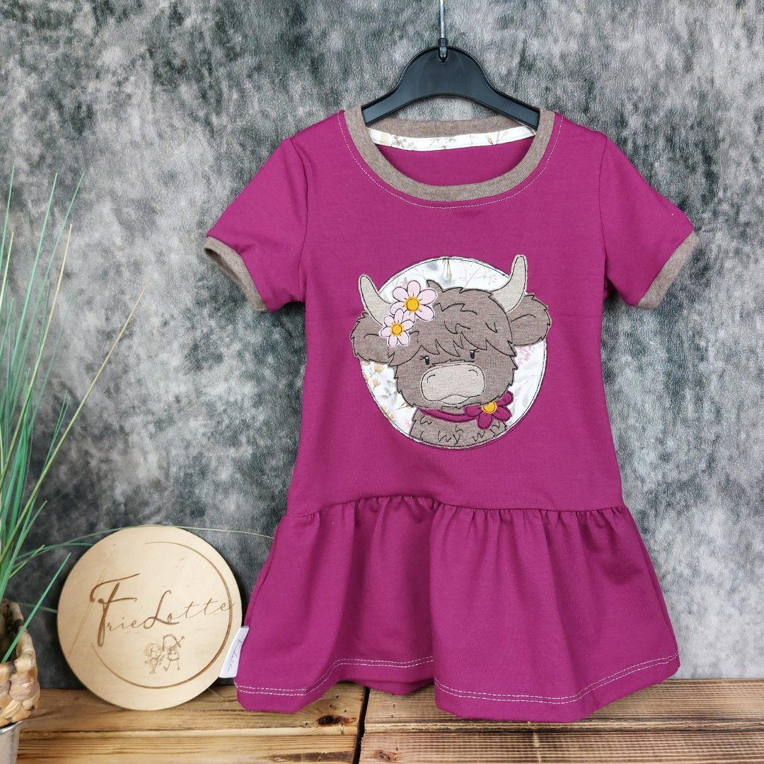 T-Shirt mit Volant Highland in Wunschgröße