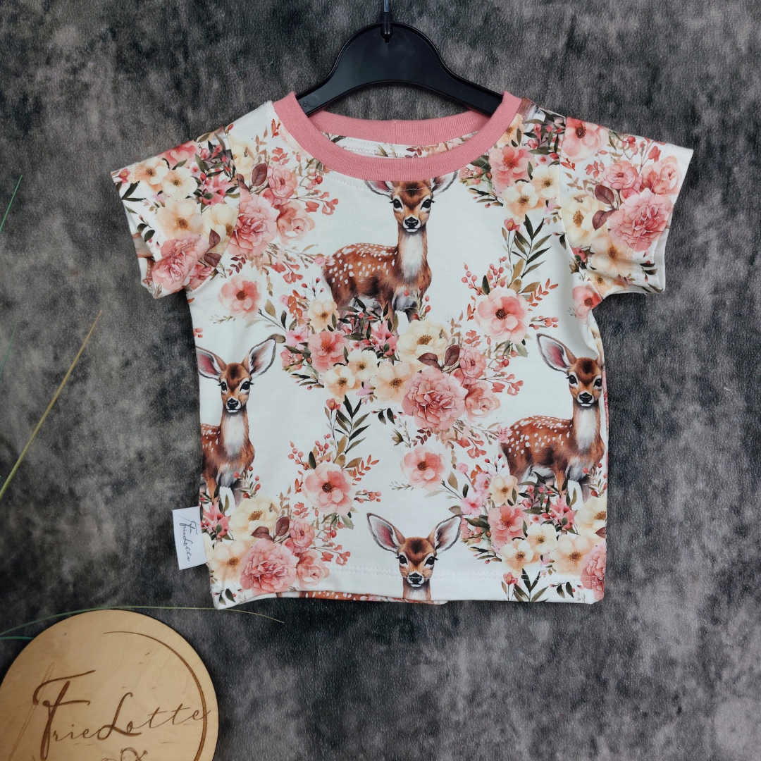 T Shirt Rehe Gr.74