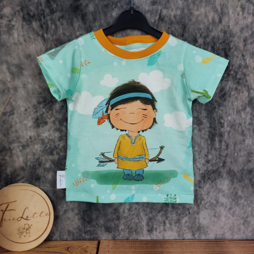 T Shirt Boho Junge Gr. 86