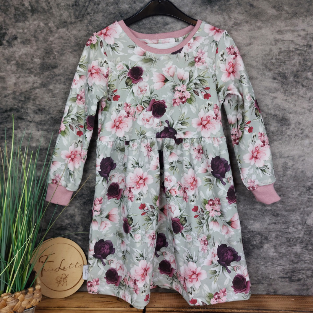 Basickleid Blumen Gr. 116