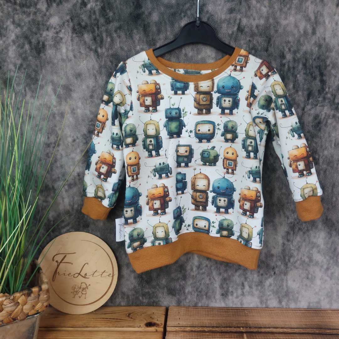 Sweater Roboter Gr. 80