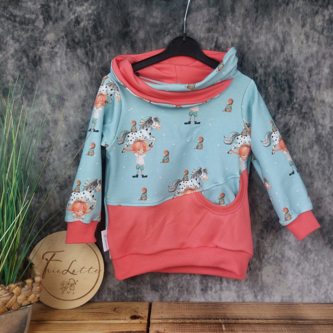 Hoodie freches Mädchen Gr. 92
