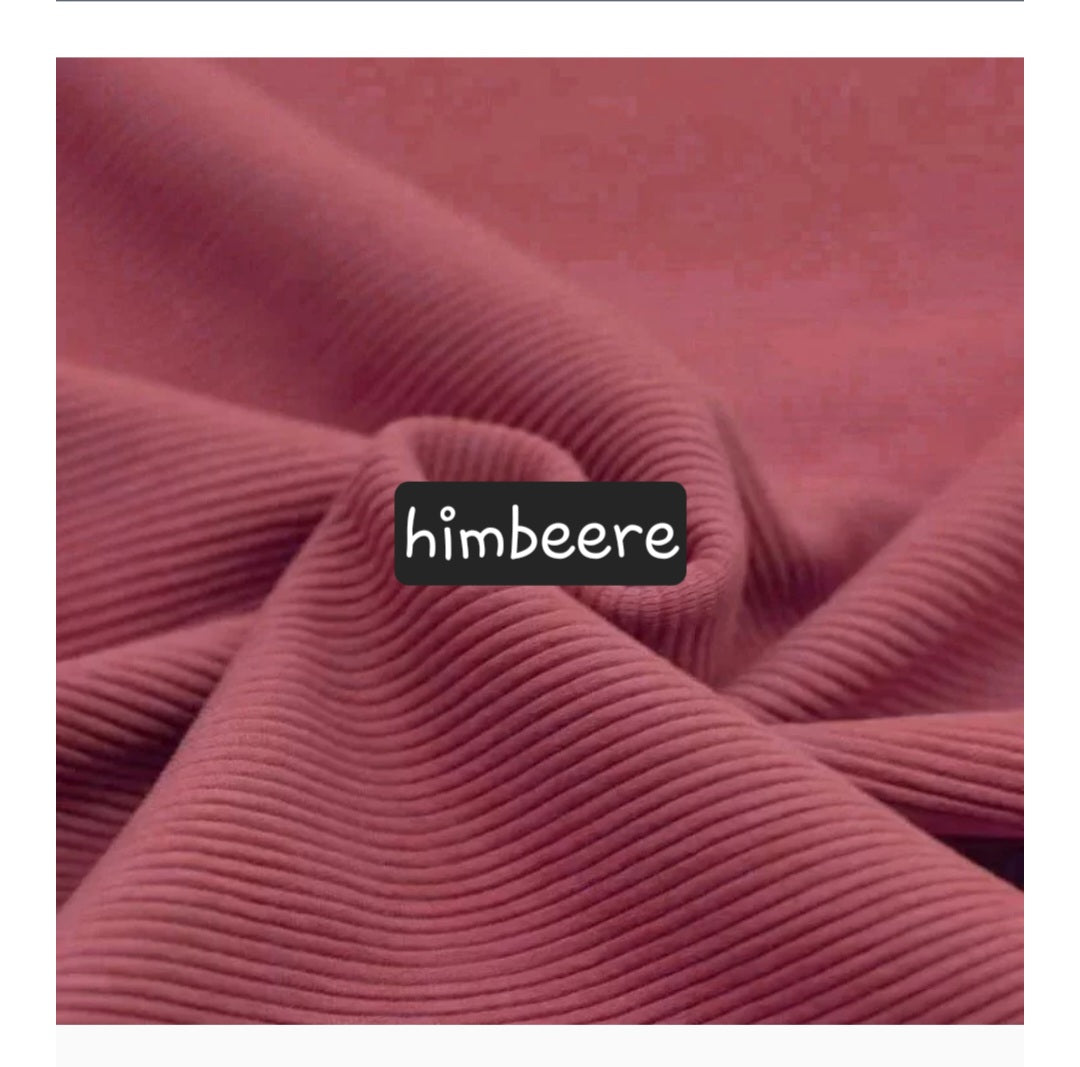 Latzhose aus Rib-Jersey