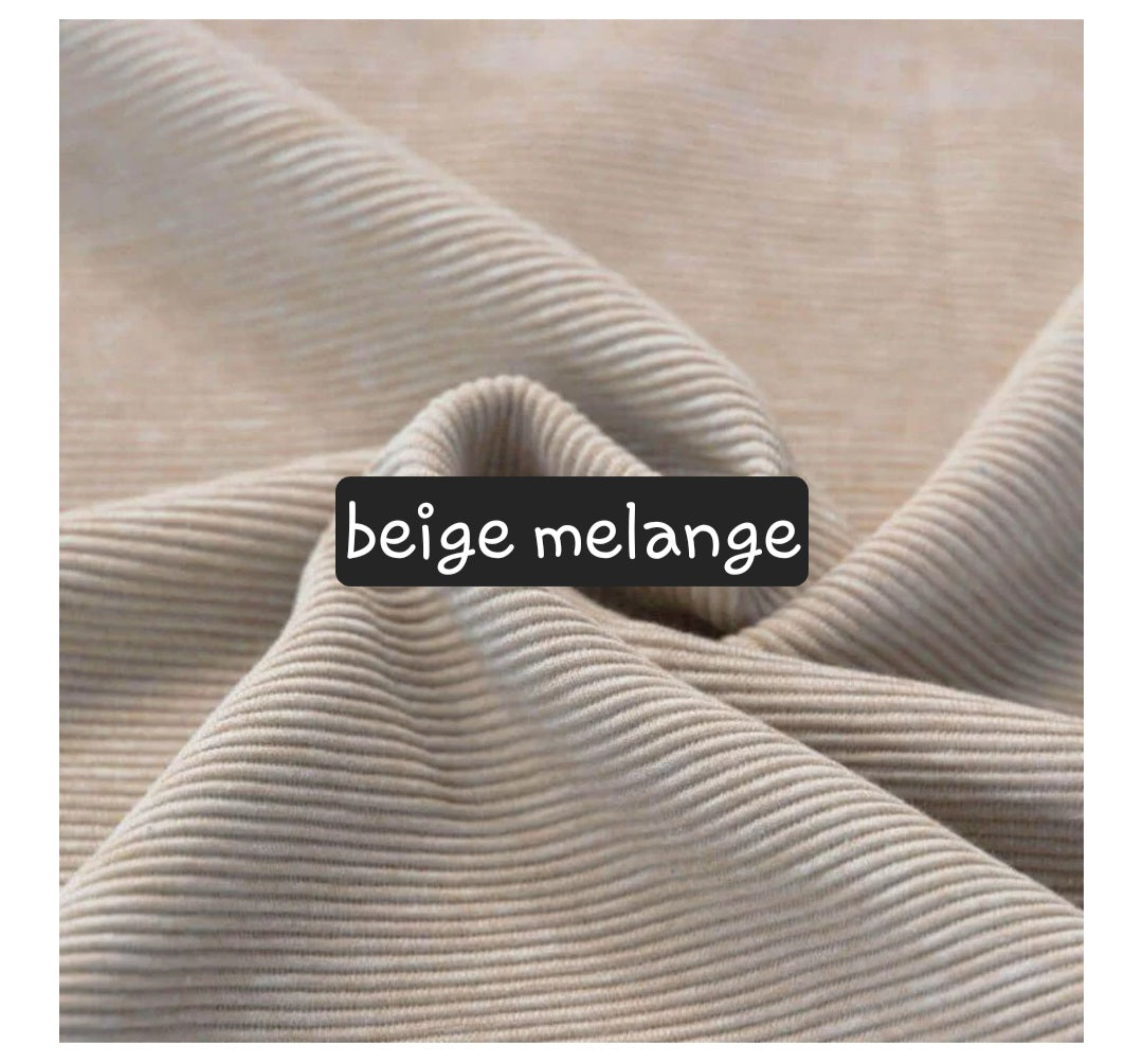 Latzhose aus Rib-Jersey