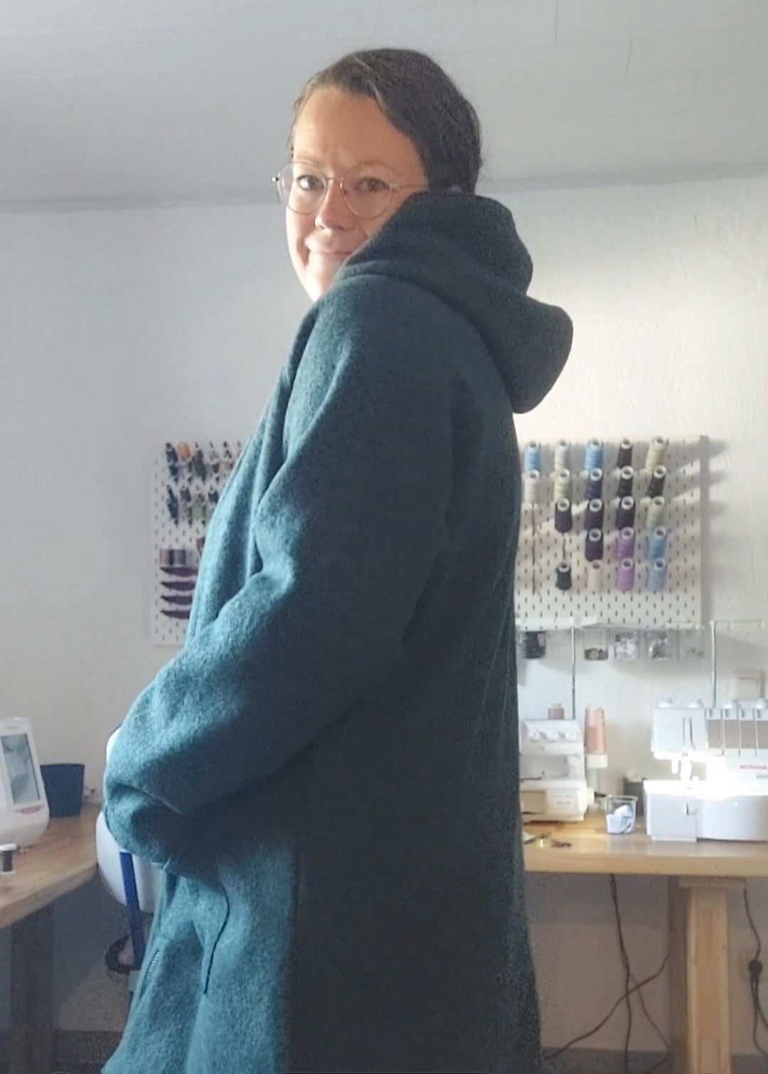 Walkmantel Damen