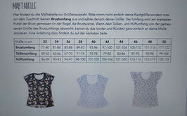 Cutieshirt kurzarm für Damen aus einem Stoff von Gina and U