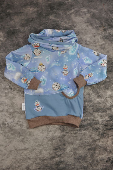 Sweater mit Volant Cookies Gr. 110