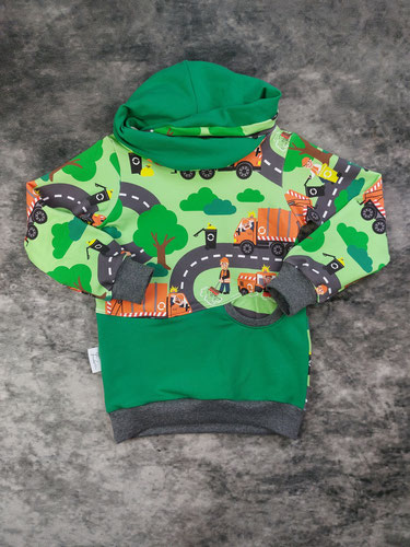 Hoodie Müllabfuhr Gr. 116