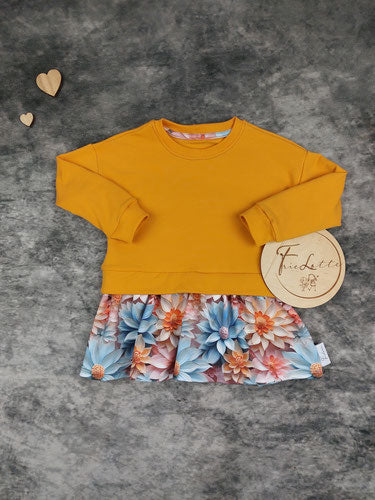 Layer Sweater Tunika aus einem Stoff von Gina and U