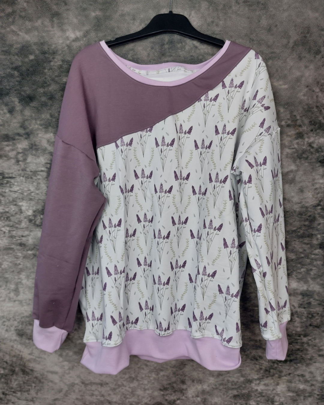 Oversized Sweater Gr. 46 Lavendel