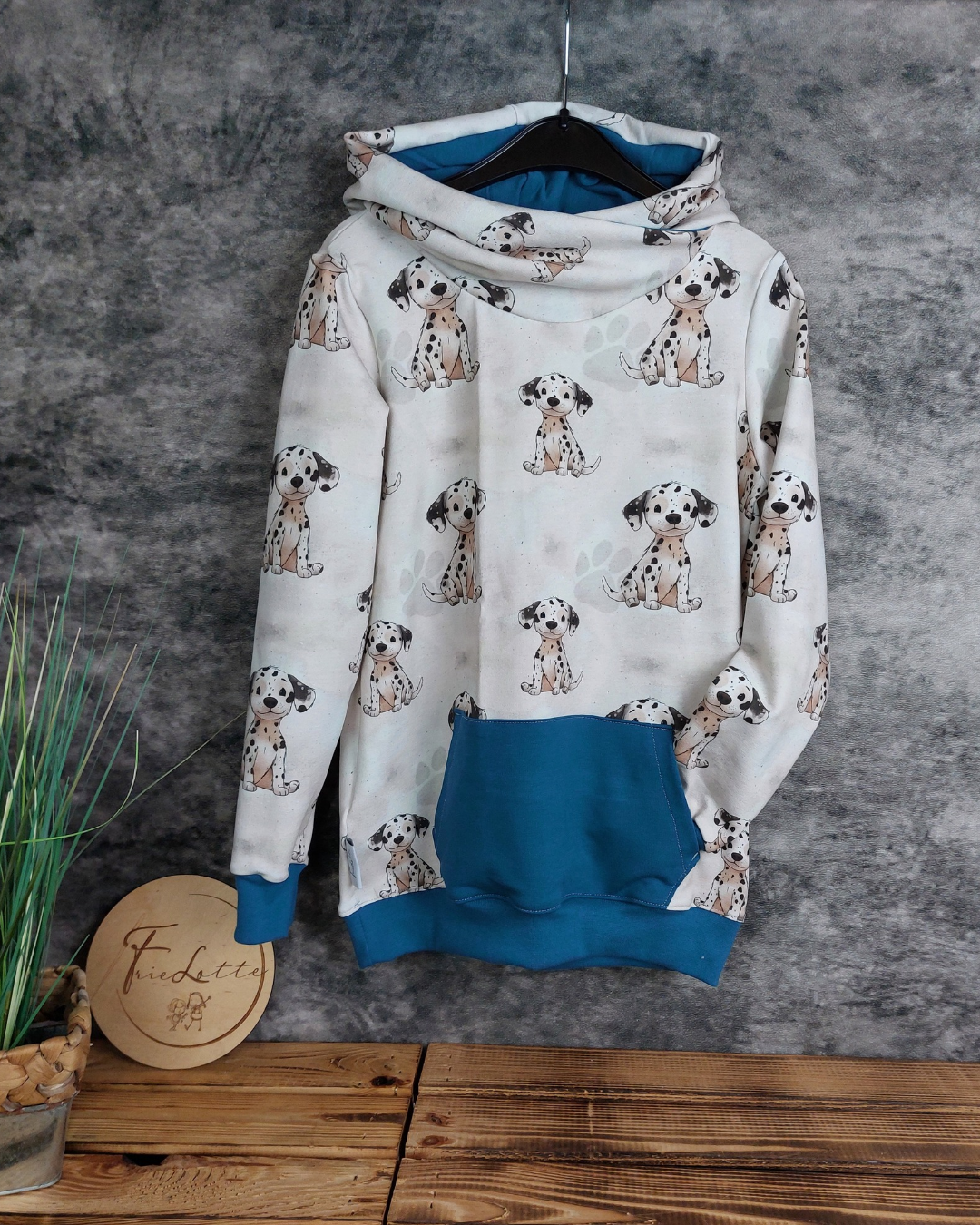 Hoodie Dalmatiner in Wunschgröße