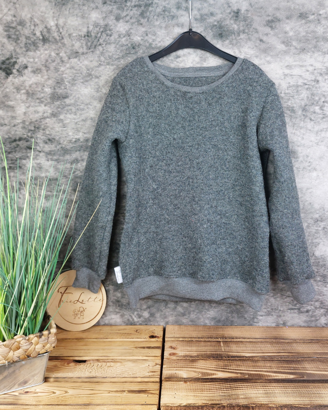 Sweater aus Wollfleece