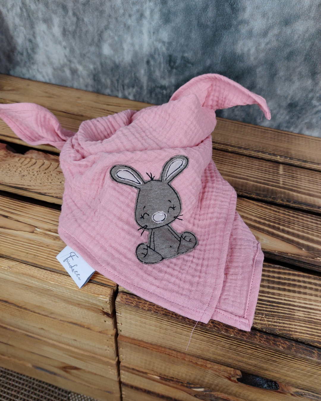Musselintuch Hase