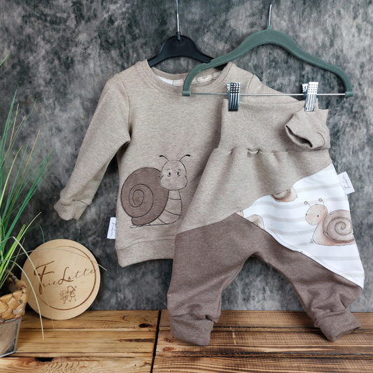 Set Sweater und Mitwachshose