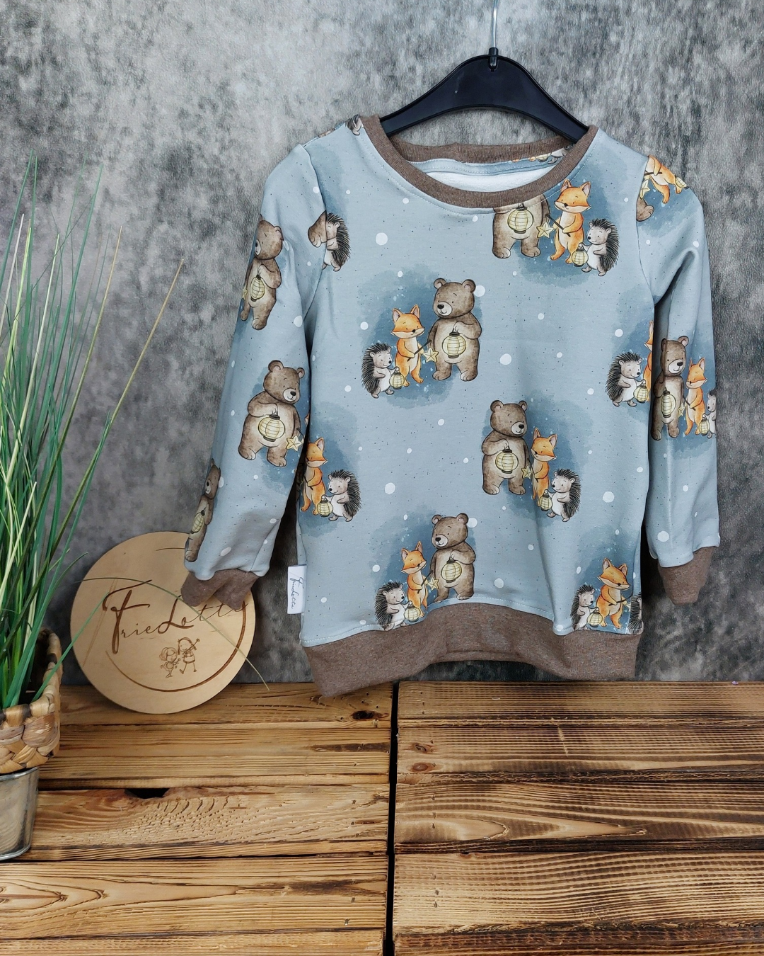 Sweater Laterne Gr. 104