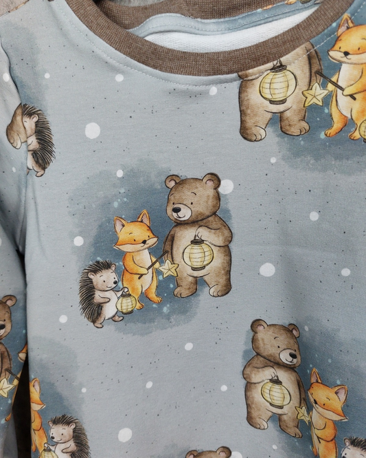 Sweater Laterne Gr. 104