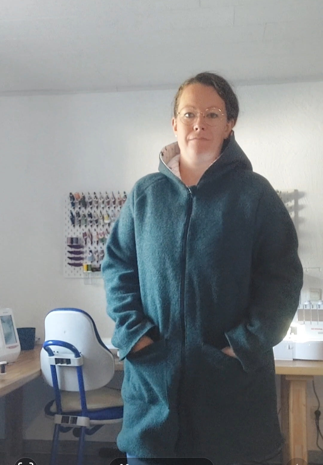 Walkmantel Damen