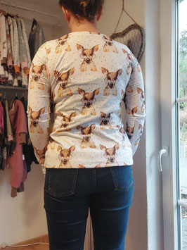 Basicshirt Damen aus einem Stoff von Gina and U