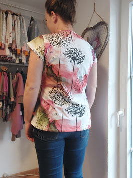 Cutieshirt kurzarm für Damen aus einem Stoff von Gina and U