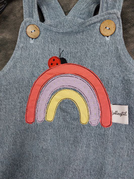 Latzhose Regenbogen Gr. 68/74