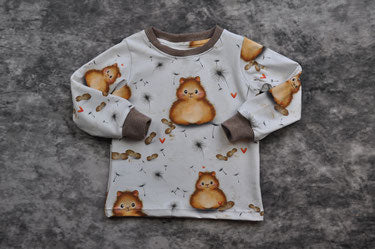 Basicshirt Hamster Gr. 80