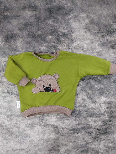 Oversized Sweater Schlaumeierteddy Gr. 80