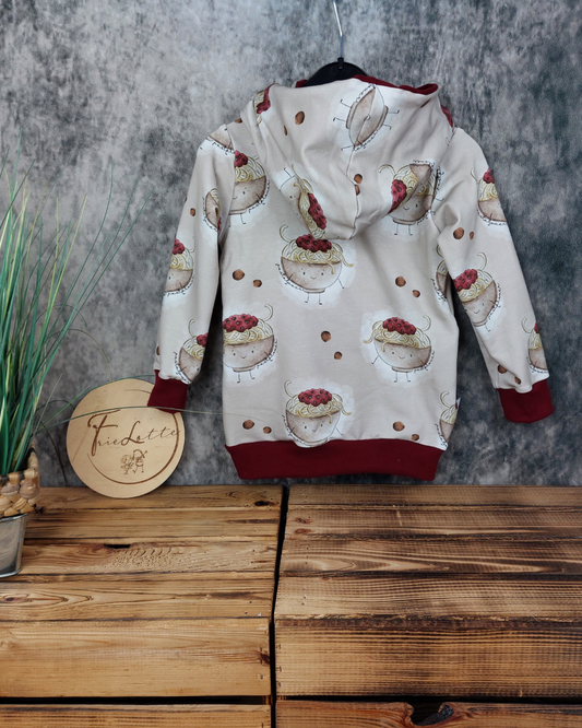Hoodie Pasta Gr. 104