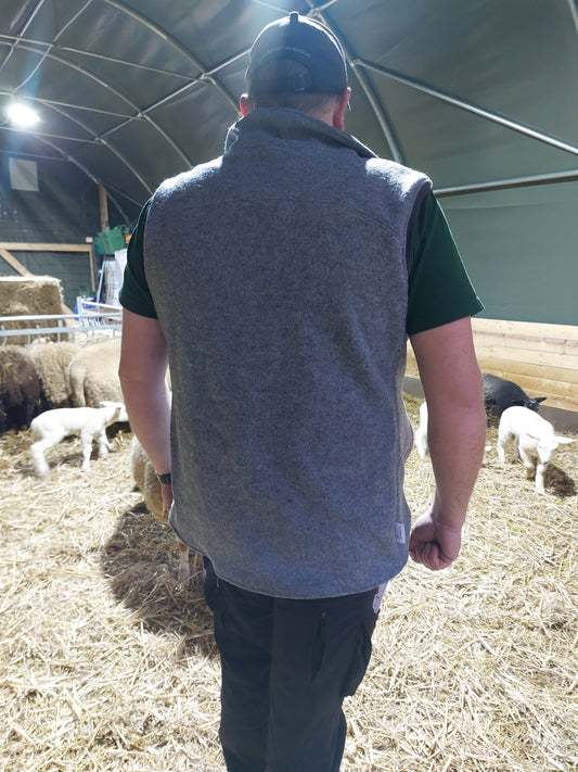 Weste aus Walk für Herren