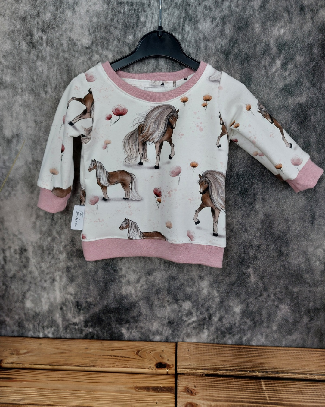 Sweater Gr. 62 Pferde