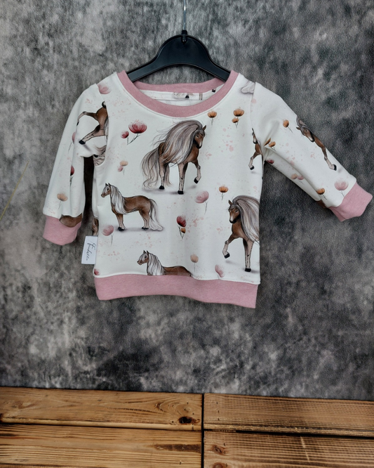 Sweater Gr. 62 Pferde