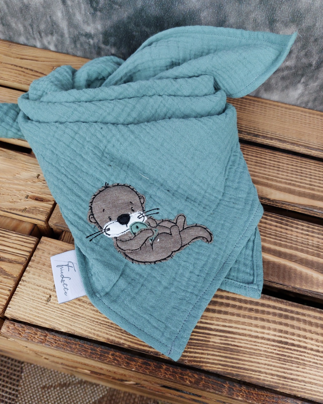 Musselintuch Otter