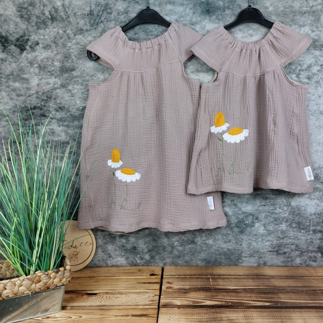 Tunika/Kleid aus Musselin