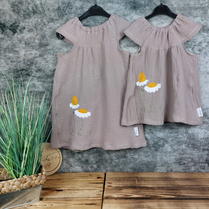 Tunika/Kleid aus Musselin