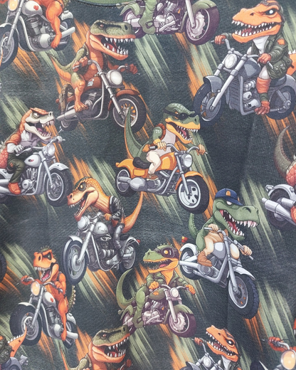 Sweater Gr. 122 Motorrad Dinos