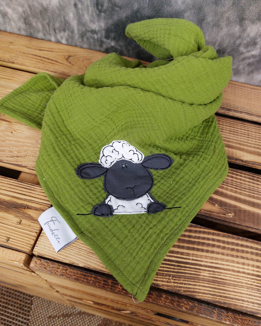 Musselintuch Schaf