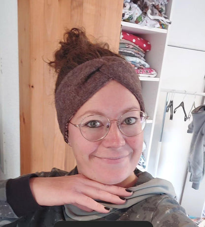 Stirnband aus Walk für Damen