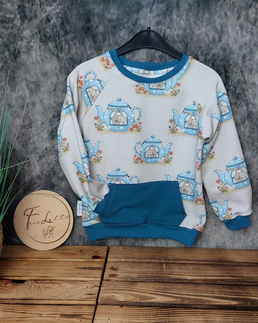 Sweater Teekännchen Gr. 104