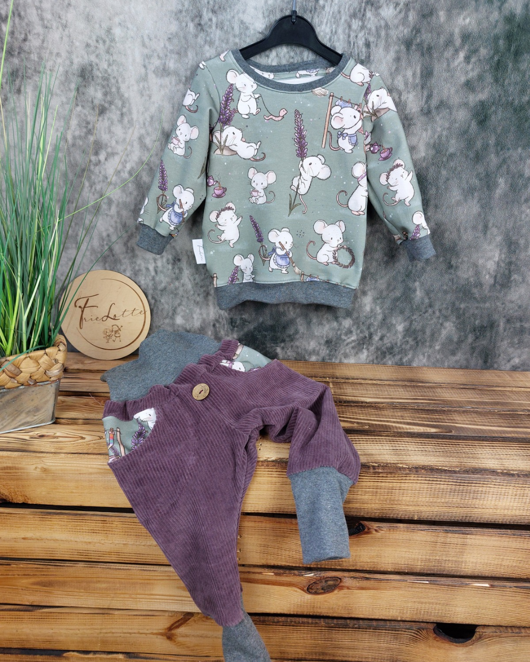 Set Lavendelmäuse Gr. 80