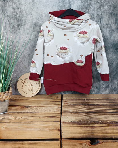Hoodie Pasta Gr. 104