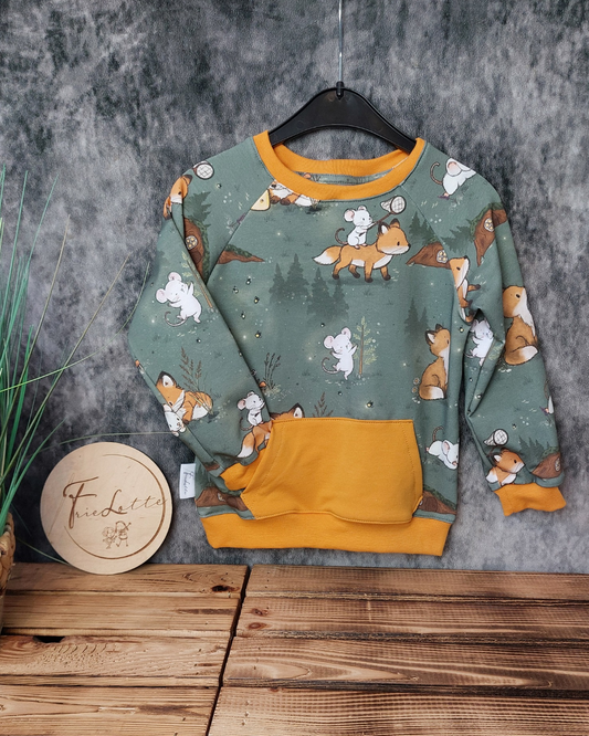 Sweater Glühwürmchen Gr. 104