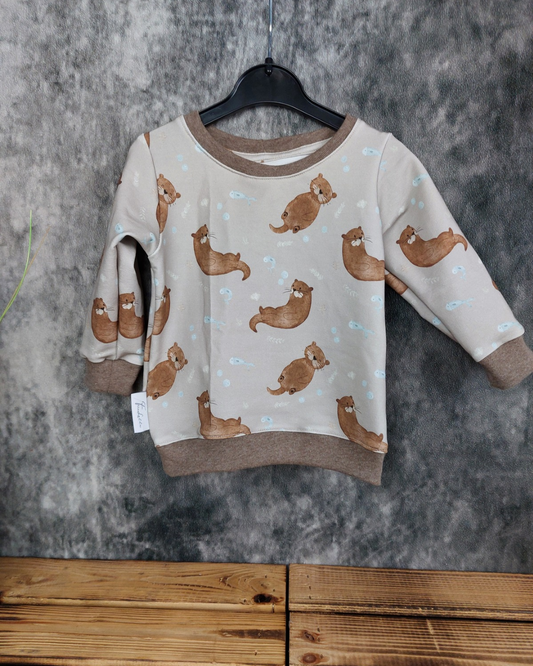 Sweater Gr. 74 Otter