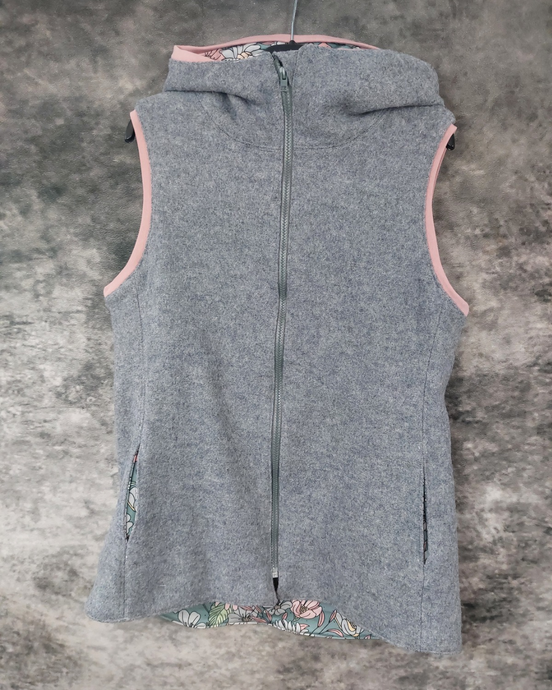 Weste aus Walk Gr. 38