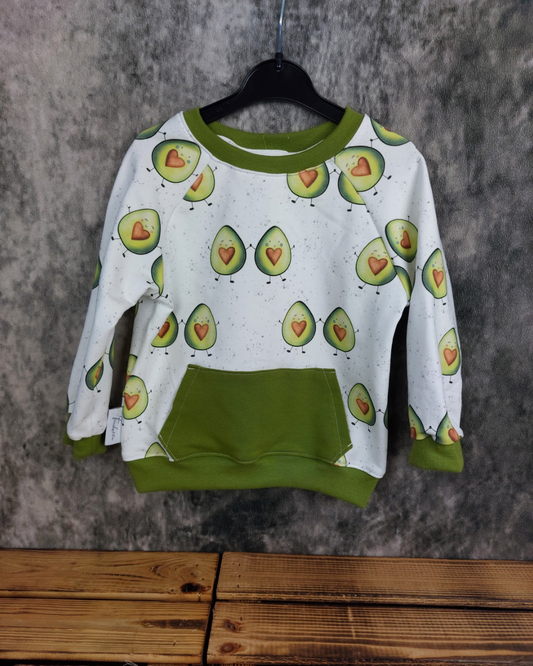 Sweater Gr. 86 Avocado