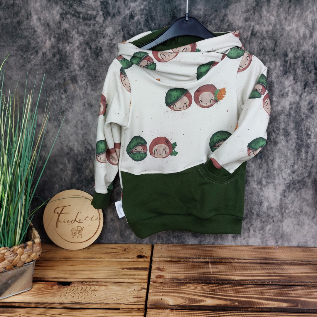 Hoodie Kastanien Gr. 98