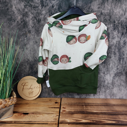Hoodie Kastanien Gr. 98