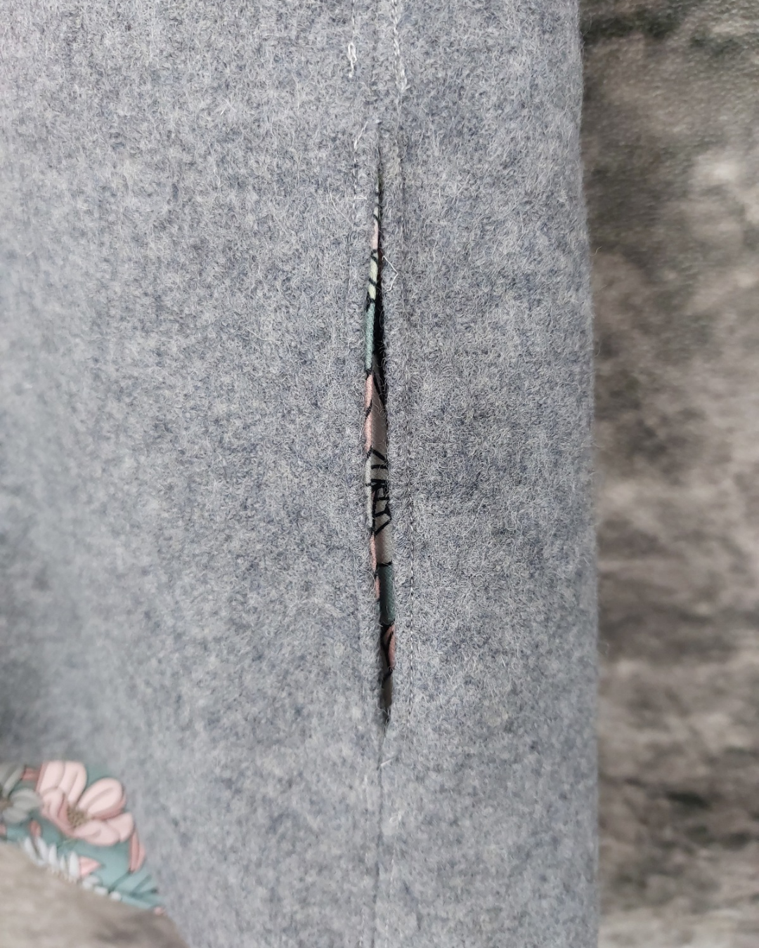 Weste aus Walk Gr. 38