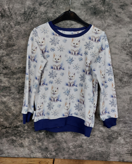 Sweater Gr. 122 Winterfuchs