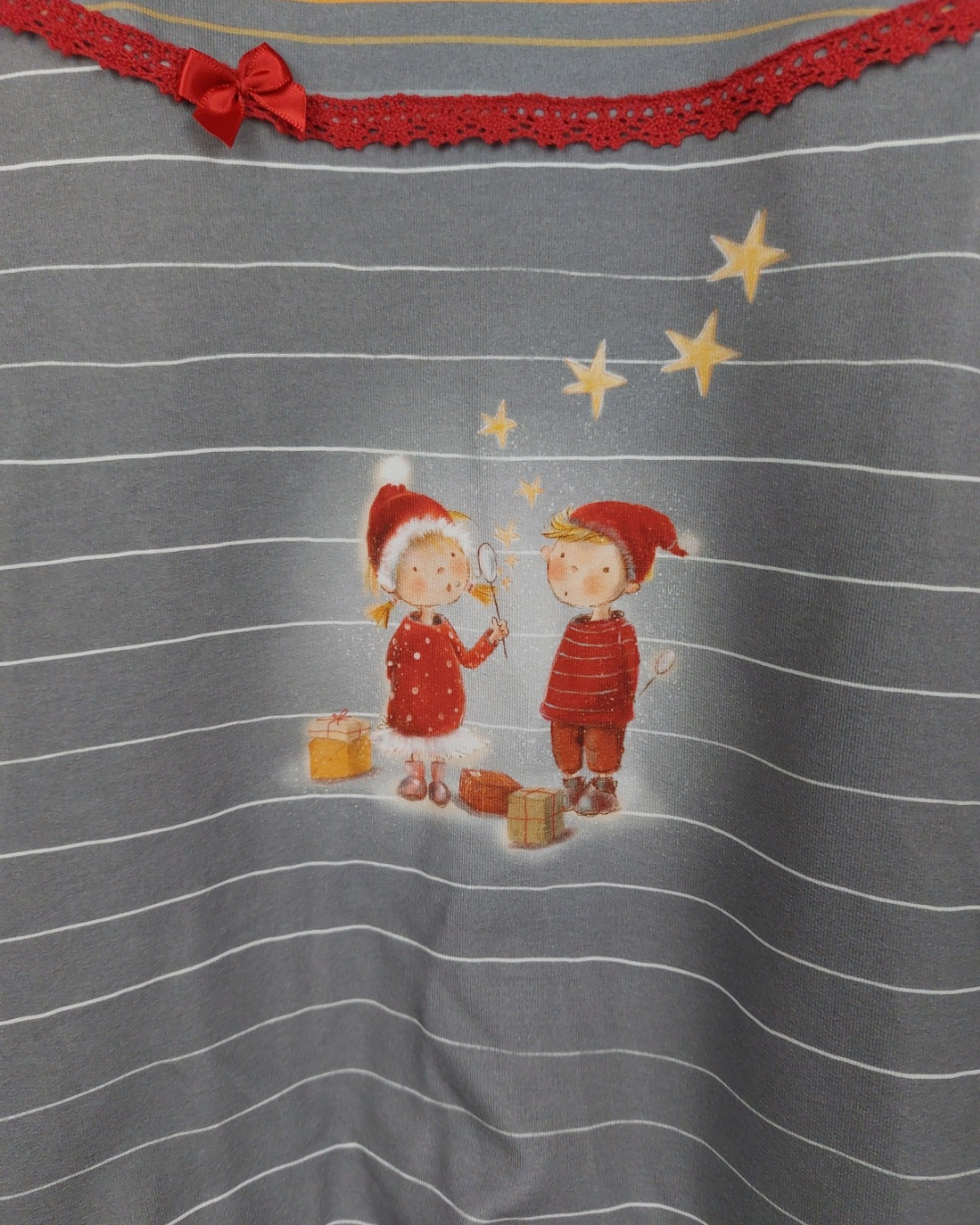 Ballonkleid Gr. 110 mit Wickelkragen